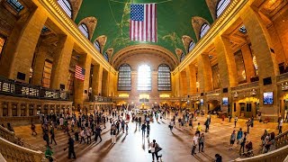 Walking Tour of Grand Central Terminal — New York City 【4K】🇺🇸 [upl. by Anaitsirhc259]