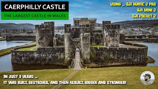 Caerphilly Castle  The Largest in Wales 2nd in Britain [upl. by Aivilo]