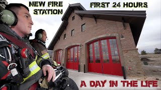 First 24 Hours in a New Fire Station  A Day in the Life [upl. by Artened131]