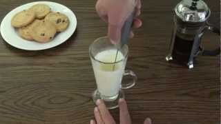 Aerolatte  The Original Steam Free Milk Frother [upl. by Gnem]