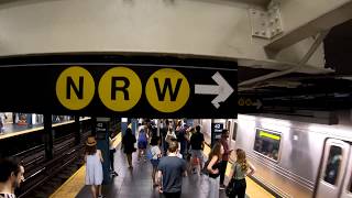 ⁴ᴷ The Busiest NYC Subway Station Times Square–42nd StreetPort Authority Bus Terminal [upl. by Anuait553]