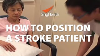 How To Position A Stroke Patient [upl. by Radman]