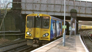 Half an Hour at 216  Birkenhead North Station 1022017  Class 507 508 terminus [upl. by Herriott661]