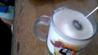 Aerolatte Review Frothing Cold Milk In Under 1 Minute [upl. by Lazos102]